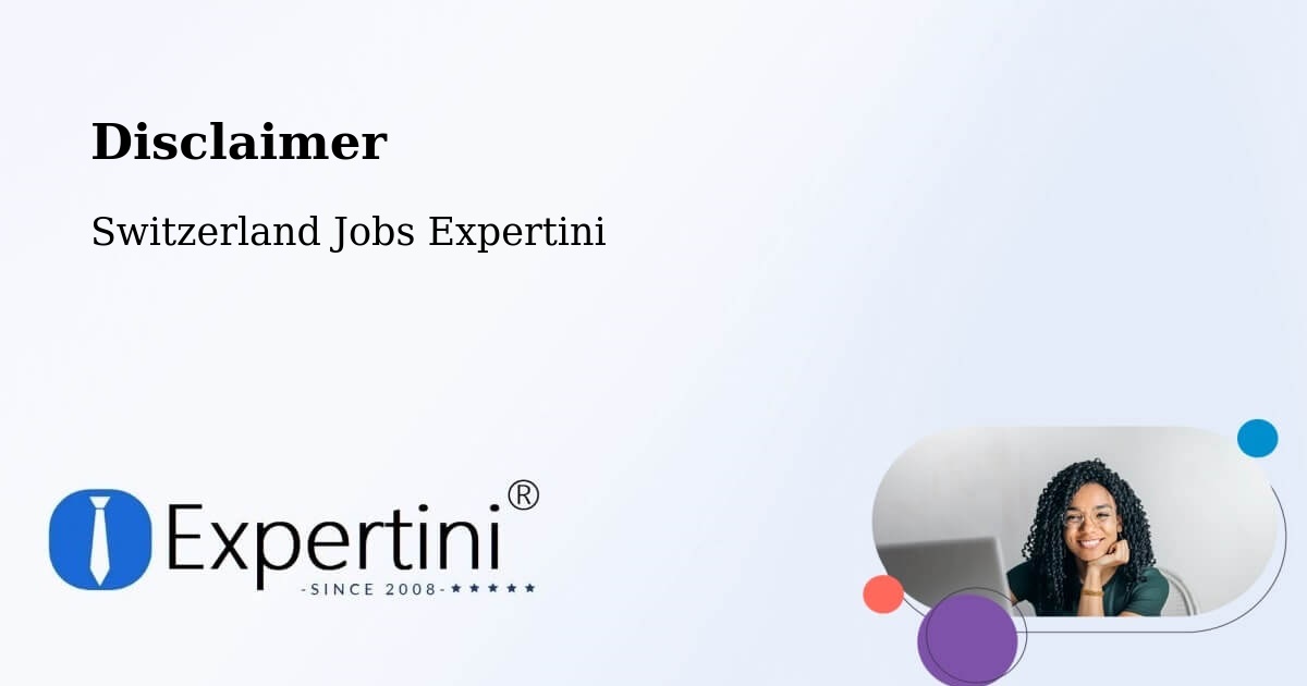Disclaimer – Ermatingen - Switzerland Jobs Expertini